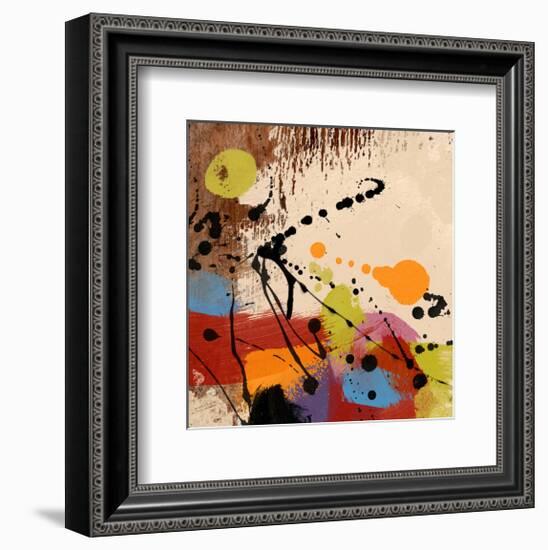 Cross Roads II-Yashna-Framed Art Print