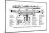 Cross-Section of the Berger 18 Inch Wye Level-null-Mounted Art Print