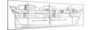 Cross-Section of the Emigrant Ship 'Bourneuf', 1852-null-Mounted Art Print