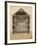 Cross Section of Theatre Stage, 1781-Claudio Linati-Framed Giclee Print