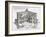 Cross-Section of Villa Caprarola, Bagnaia-Giovanni Battista Falda-Framed Giclee Print