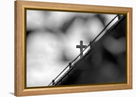 Cross Through The Trees-null-Framed Stretched Canvas