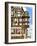 Cross Timbered Houses, Rothenburg Ob Der Tauber, Germany-Miva Stock-Framed Photographic Print