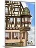 Cross Timbered Houses, Rothenburg Ob Der Tauber, Germany-Miva Stock-Mounted Photographic Print