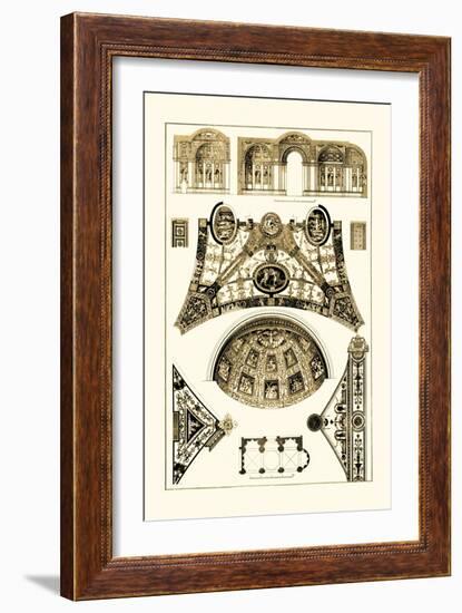 Cross-Vaults of the Renaissance-J. Buhlmann-Framed Art Print