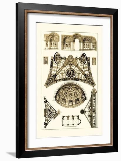 Cross-Vaults of the Renaissance-J. Buhlmann-Framed Art Print