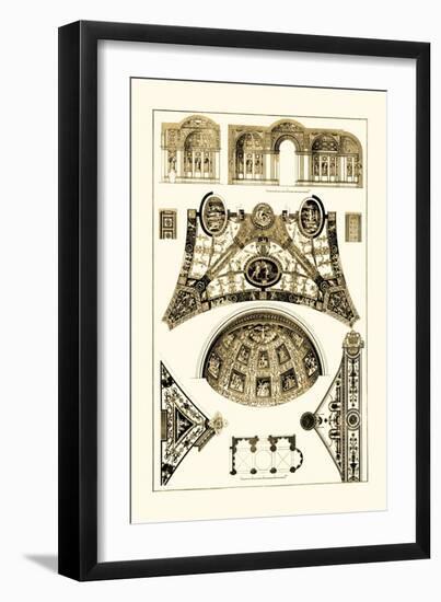 Cross-Vaults of the Renaissance-J. Buhlmann-Framed Art Print