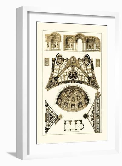 Cross-Vaults of the Renaissance-J. Buhlmann-Framed Art Print