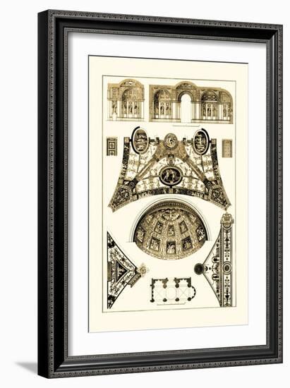 Cross-Vaults of the Renaissance-J. Buhlmann-Framed Art Print