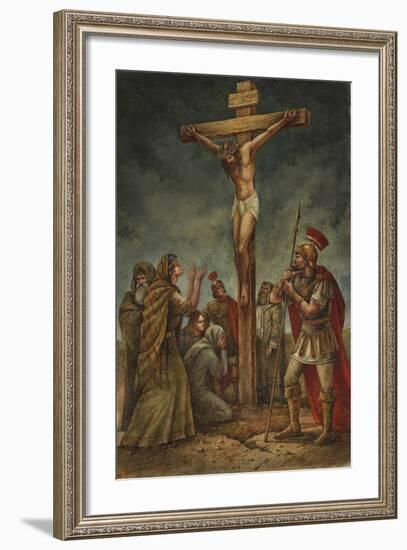 Cross-Val Bochkov-Framed Giclee Print