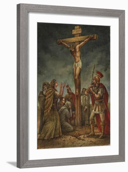 Cross-Val Bochkov-Framed Giclee Print