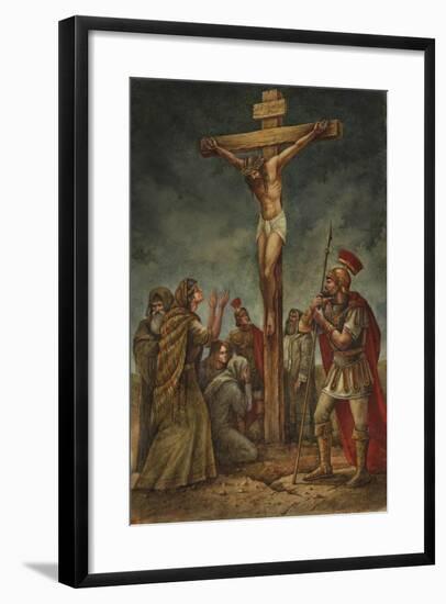 Cross-Val Bochkov-Framed Giclee Print