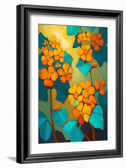 Crossandra Flower-Avril Anouilh-Framed Art Print