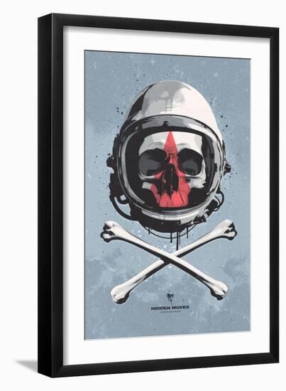 Crossbones-Hidden Moves-Framed Art Print