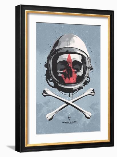 Crossbones-Hidden Moves-Framed Art Print