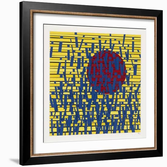 Crossed Lines-Alex Dunn-Framed Giclee Print