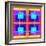 Crossed Squares, 2018-Peter McClure-Framed Giclee Print