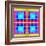 Crossed Squares, 2018-Peter McClure-Framed Giclee Print