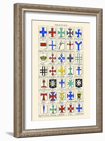 Crosses-Hugh Clark-Framed Art Print