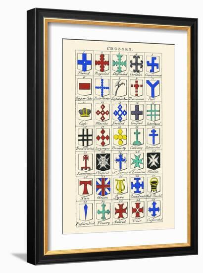 Crosses-Hugh Clark-Framed Art Print