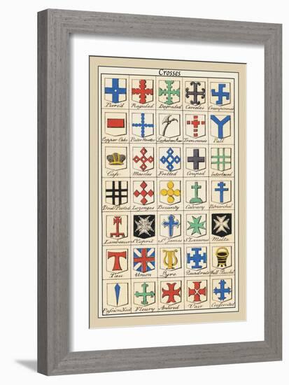 Crosses-Hugh Clark-Framed Art Print