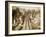 Crossing Brooklyn Bridge to Manhattan, 1910s-Science Source-Framed Giclee Print