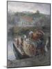 Crossing Hylton Ferry, 1912-Ralph Hedley-Mounted Giclee Print