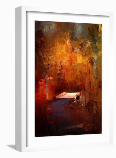 Crossing into Autumn-Jai Johnson-Framed Giclee Print