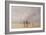 Crossing Lancaster Sands-David Cox-Framed Giclee Print