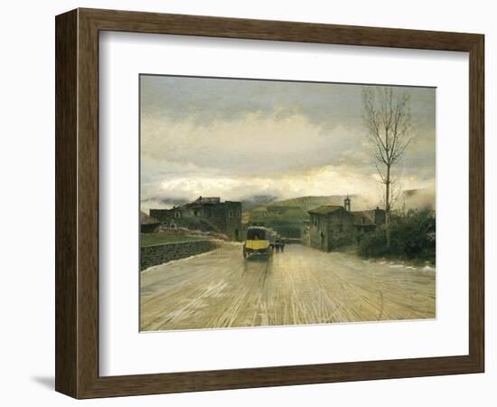 Crossing of Apennines, 1867-Giuseppe De Nittis-Framed Giclee Print