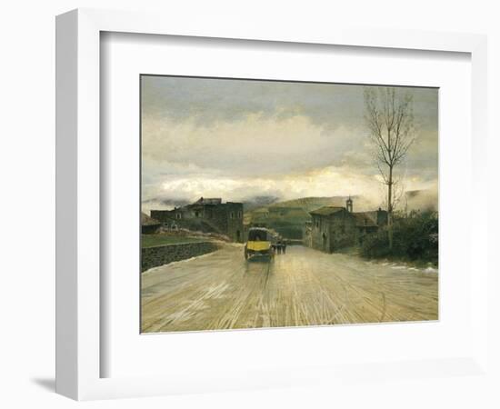 Crossing of Apennines, 1867-Giuseppe De Nittis-Framed Giclee Print