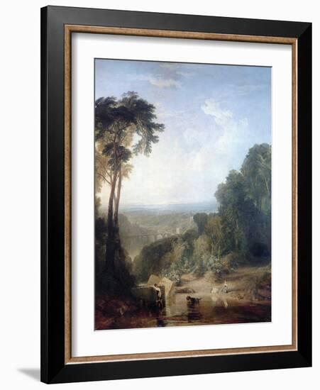 Crossing the Brook, C1815-J. M. W. Turner-Framed Giclee Print