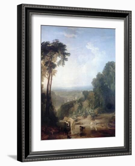 Crossing the Brook, C1815-J. M. W. Turner-Framed Giclee Print