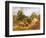 Crossing the Brook-John Linnell-Framed Giclee Print