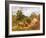 Crossing the Brook-John Linnell-Framed Giclee Print