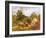 Crossing the Brook-John Linnell-Framed Giclee Print