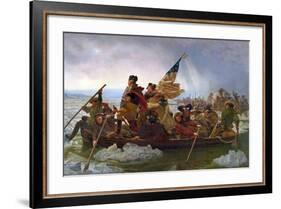 Crossing the Delaware-Emanuel Leutze-Framed Giclee Print