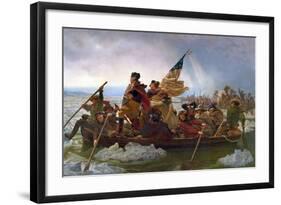 Crossing the Delaware-Emanuel Leutze-Framed Giclee Print