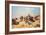 Crossing the Desert-Jean Leon Gerome-Framed Giclee Print