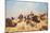 Crossing the Desert-Jean Leon Gerome-Mounted Giclee Print