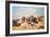 Crossing the Desert-Jean Leon Gerome-Framed Giclee Print