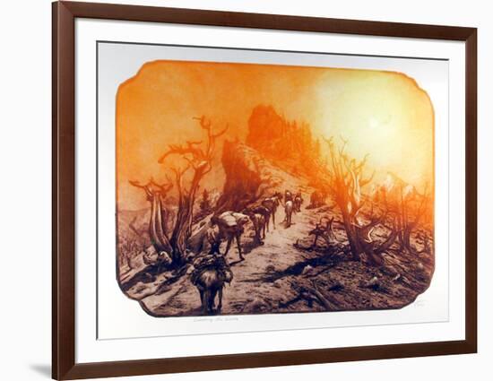 Crossing the Divide-Roy Purcell-Framed Limited Edition