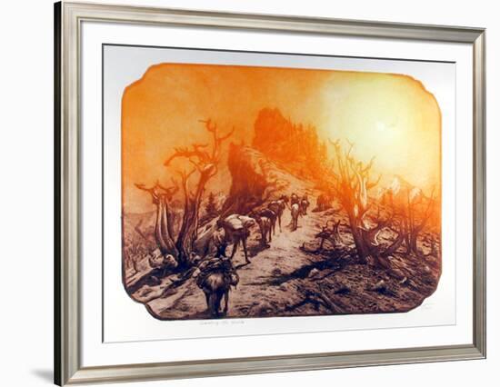 Crossing the Divide-Roy Purcell-Framed Limited Edition