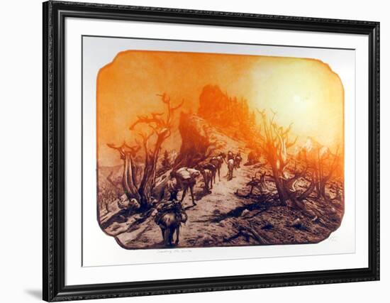 Crossing the Divide-Roy Purcell-Framed Limited Edition