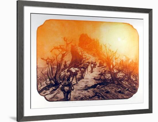 Crossing the Divide-Roy Purcell-Framed Limited Edition