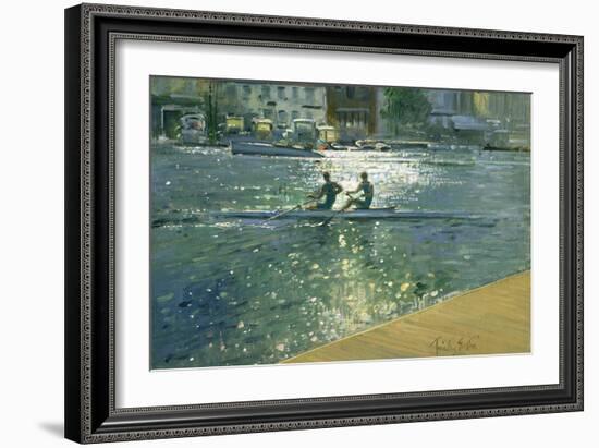 Crossing the Light Break, Henley-Timothy Easton-Framed Giclee Print