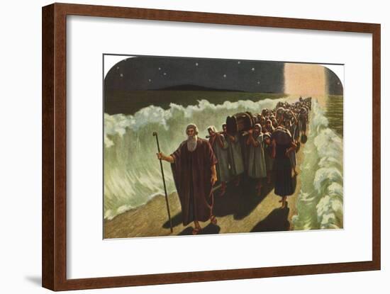 Crossing the Red Sea, 1943-null-Framed Giclee Print