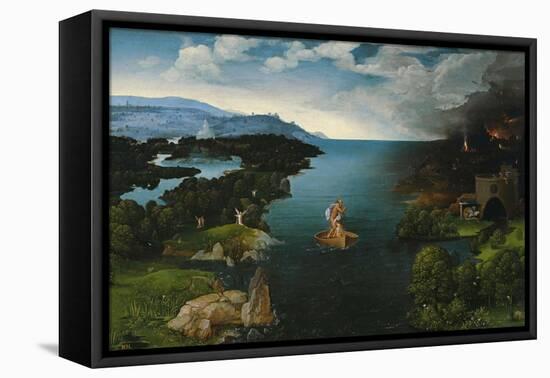 Crossing the River Styx, 1520-1524-Joachim Patinir-Framed Premier Image Canvas