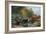 Crossing the Stream-John Frederick Herring Jnr-Framed Giclee Print