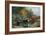 Crossing the Stream-John Frederick Herring Jnr-Framed Giclee Print